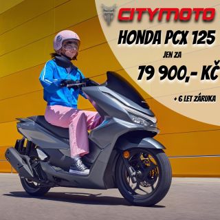 Kdo říká, že štěstí se koupit nedá, ten ještě neviděl Hondu PCX za 79 900 Kč 😍 6 let záruky a všechny barvy skladem